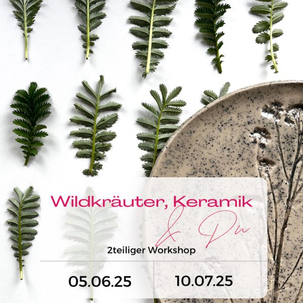 Workshop Wildkräuter Keramik